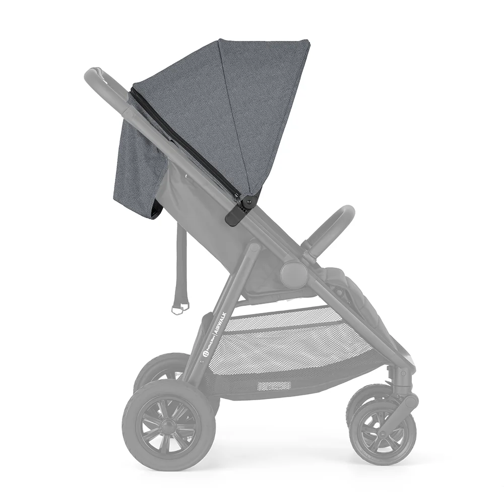 PETITE&MARS Strieška ku kočíku Airwalk Ultimate Grey 1×1 ks, strieška ku kočíku