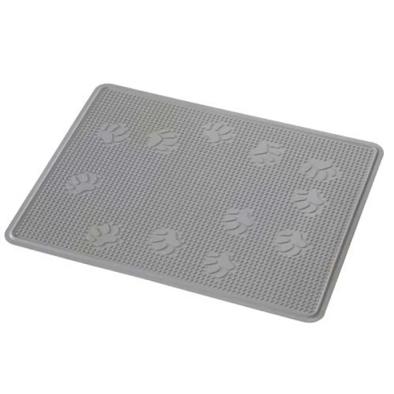 EBI Cat Litter Mat Standard Grey Rubber 33 x 43cm 