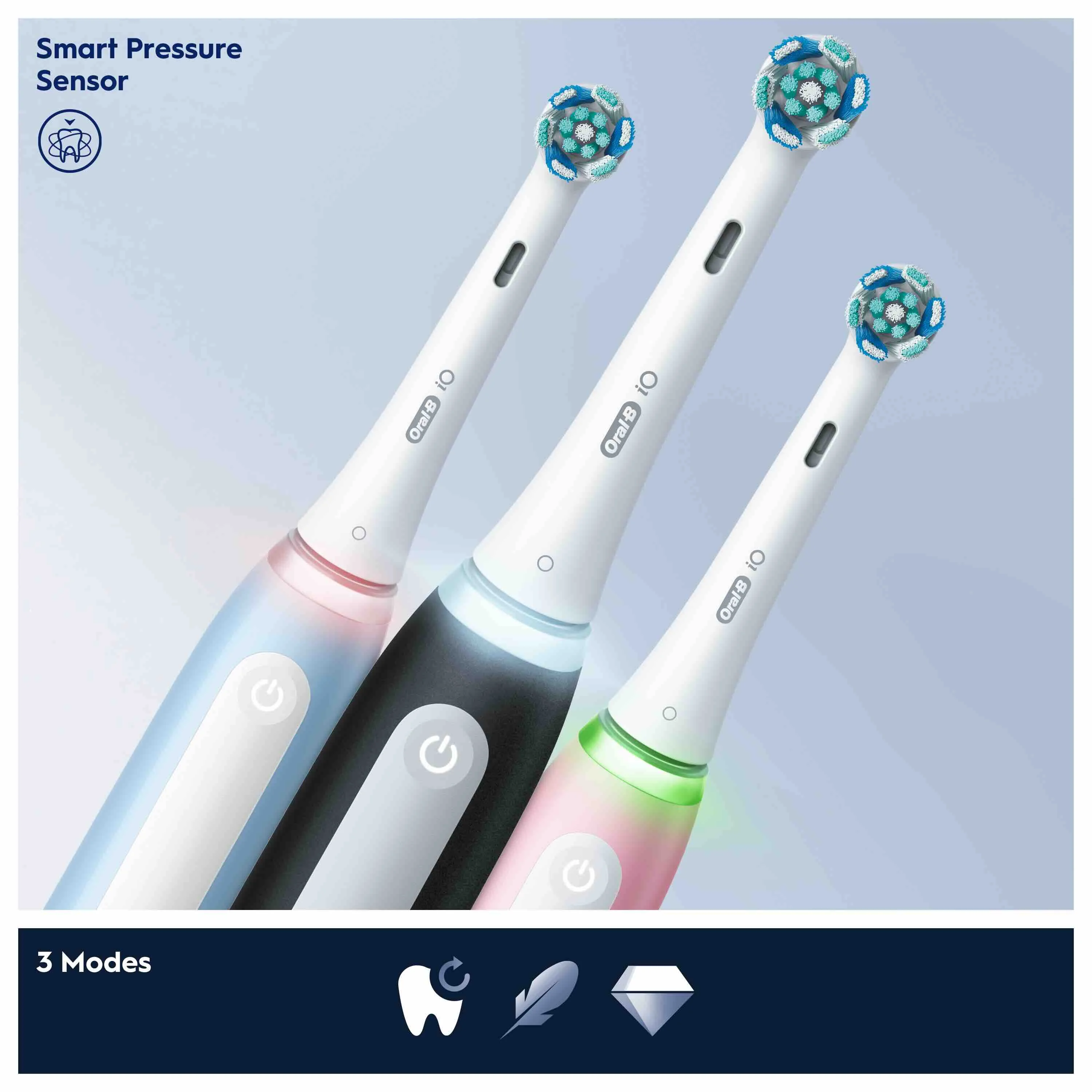 Oral B EK iO Series 3 Pink 1×1ks, elektrická zubná kefka