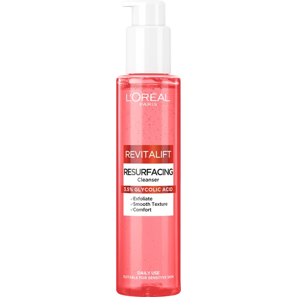 L´Oréal Paris Revitalift Glycolic Exfoliačný čistiaci gél s 3,5 % kyseliny glykolovej