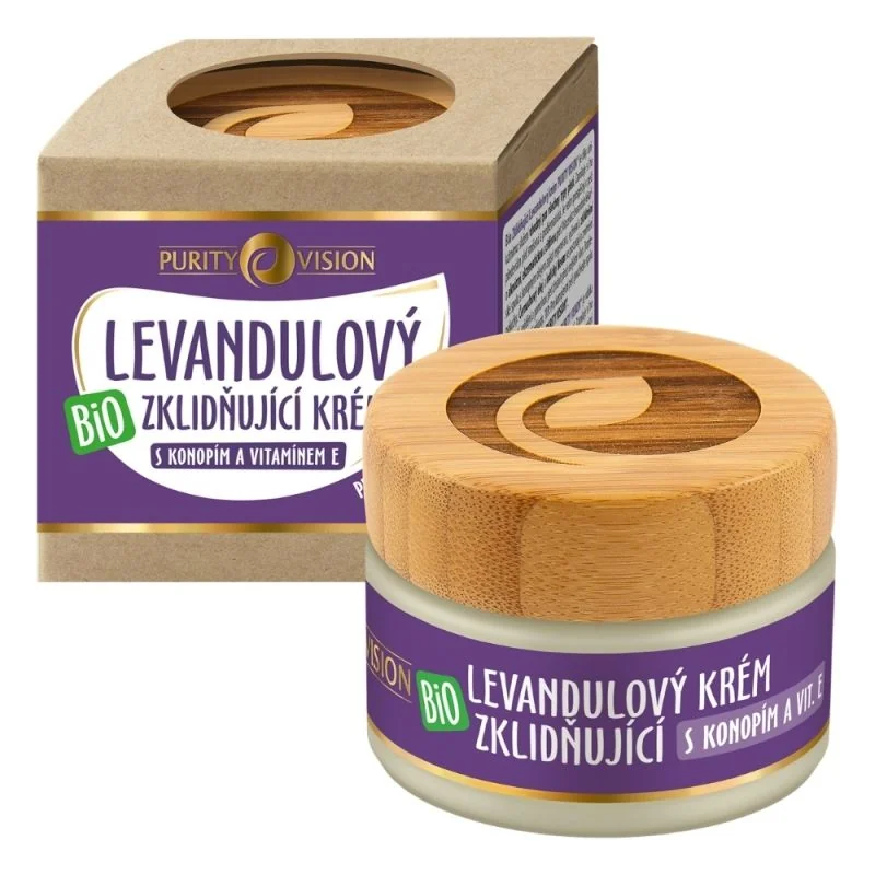 Purity Vision Bio Levandula Krem Upokojujuci 40ml