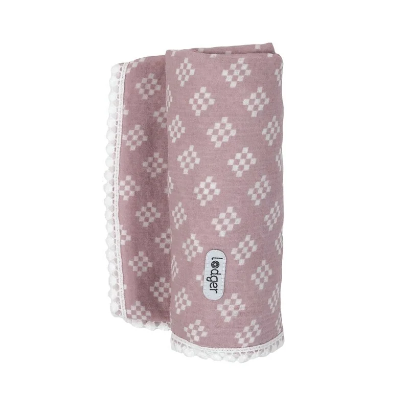 LODGER - Swaddler Tribe Muslin Rose 