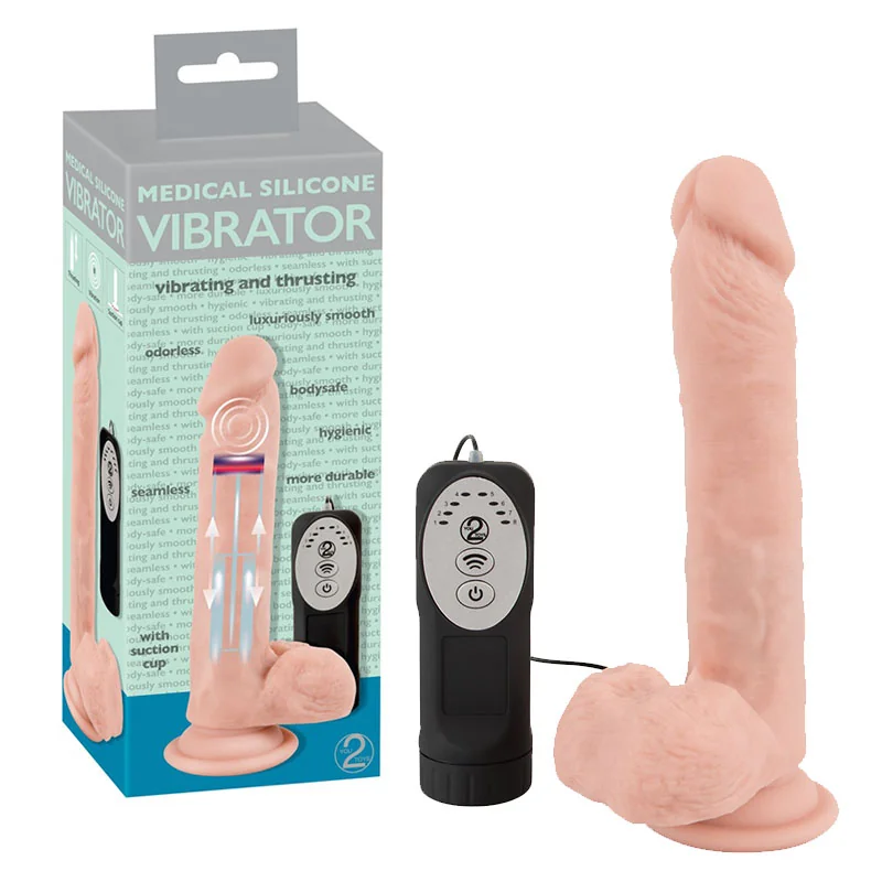 You2Toys Medical Silic. Vibrating / Thrusting Vibrator