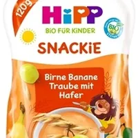 HiPP BIO KINDER Hruška Banán Biele hrozno Ovos