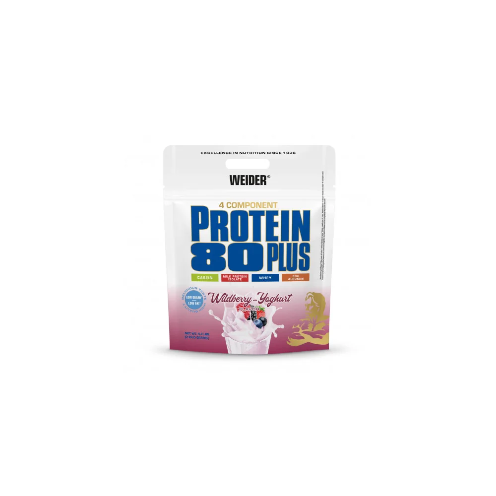 Weider Protein 80 Plus 2000 g wild berry blast