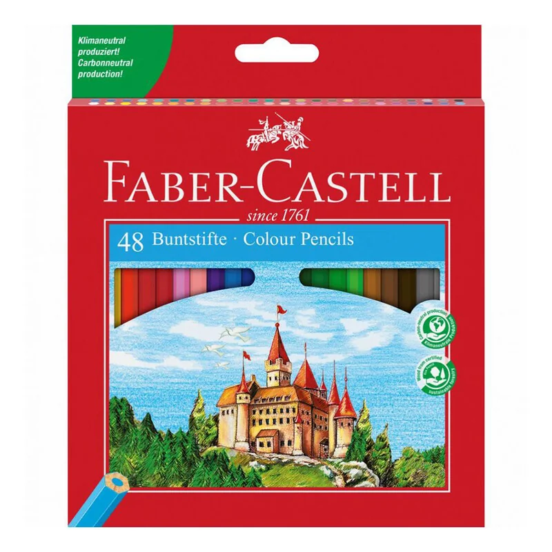 FABER CASTELL - Pastelky set 48 farieb