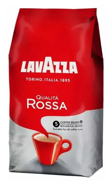 Lavazza Qualità Rossa 1×1000 g, zrnková káva