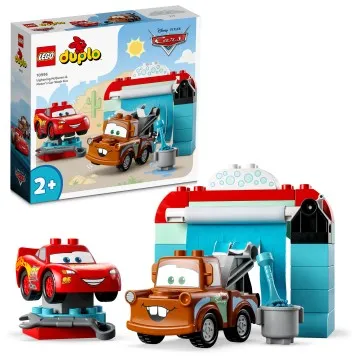 LEGO® DUPLO® Disney 10996 Na autoumývárke s Bleskom McQueenom a Burom 1×1 ks, lego stavebnica