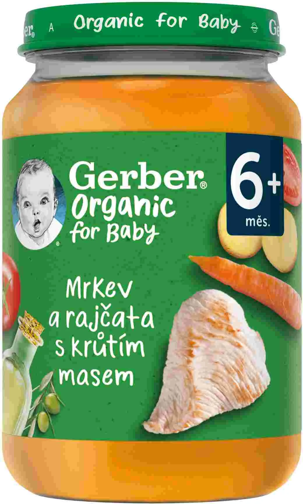 Gerber Organic Mäsovo-zeleninový príkrm