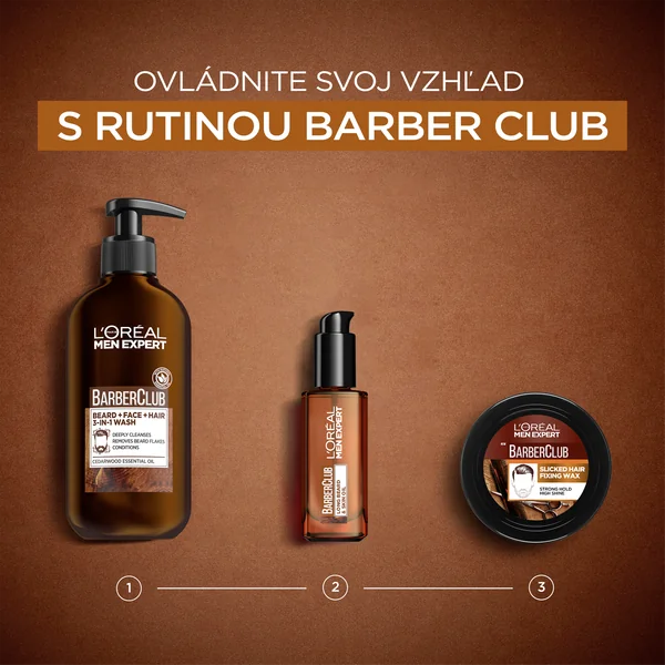 L'Oréal Paris Men Expert Fixačný vosk na uhladenie vlasov 1× 75 ml, vosk na vlasy