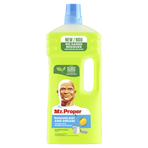 Mr. Proper - viacúčelový čistiaci prostriedok na podlahy, Lemon