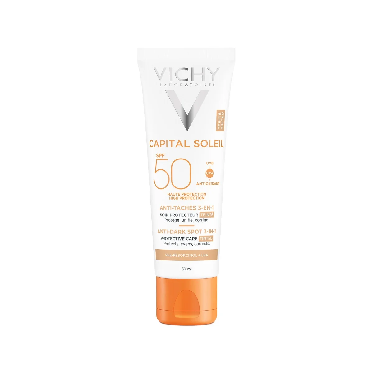 VICHY Capital Soleil Krém proti tmavým škvrnám SPF 50+ 50 ml