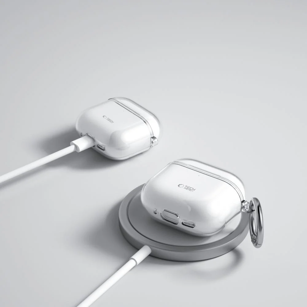 Tech-Protect Flexair puzdro na Apple AirPods Pro 4, priesvitné 