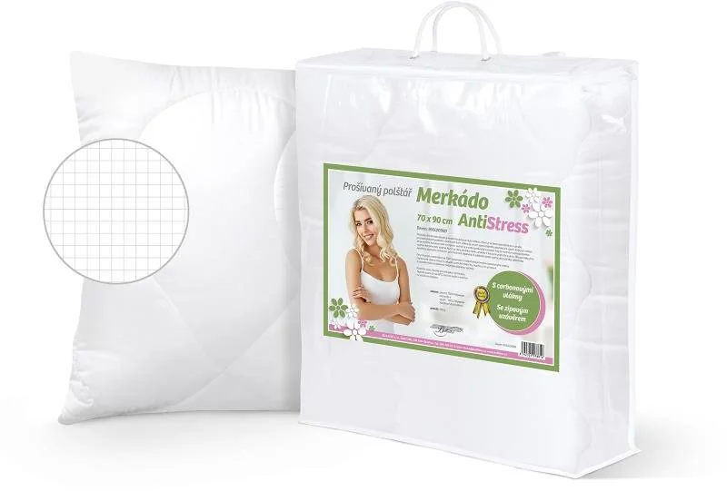 MERKADO AntiStress vankúš 8550/0900 70x90, 900g so zipsom