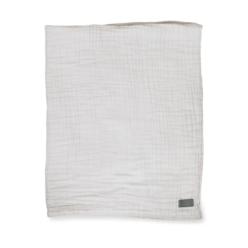 VINTER & BLOOM - Deka Layered Muslin Organic Dove Grey 