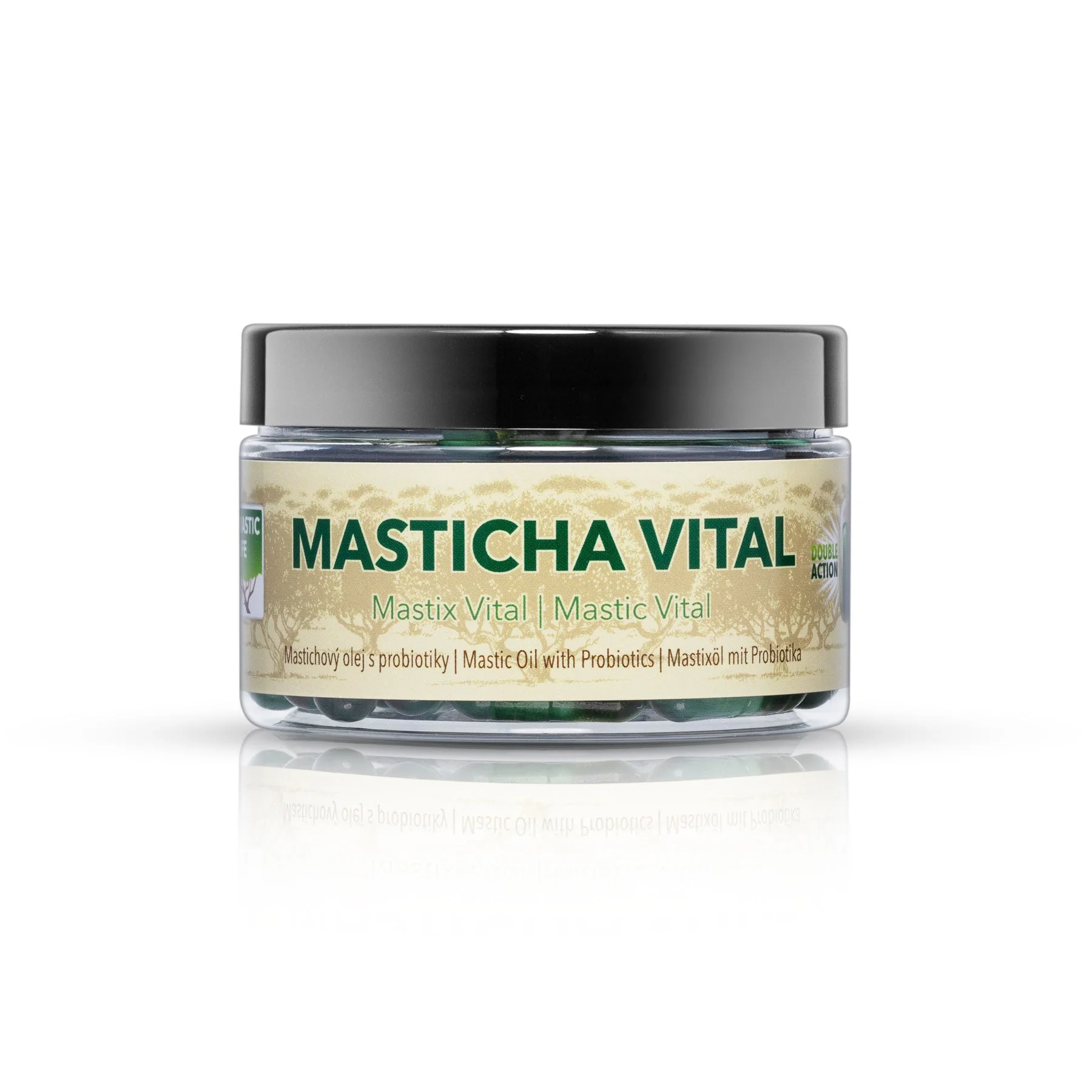 Masticlife Masticha Vital, Double Action 1×60 cps, výživový doplnok