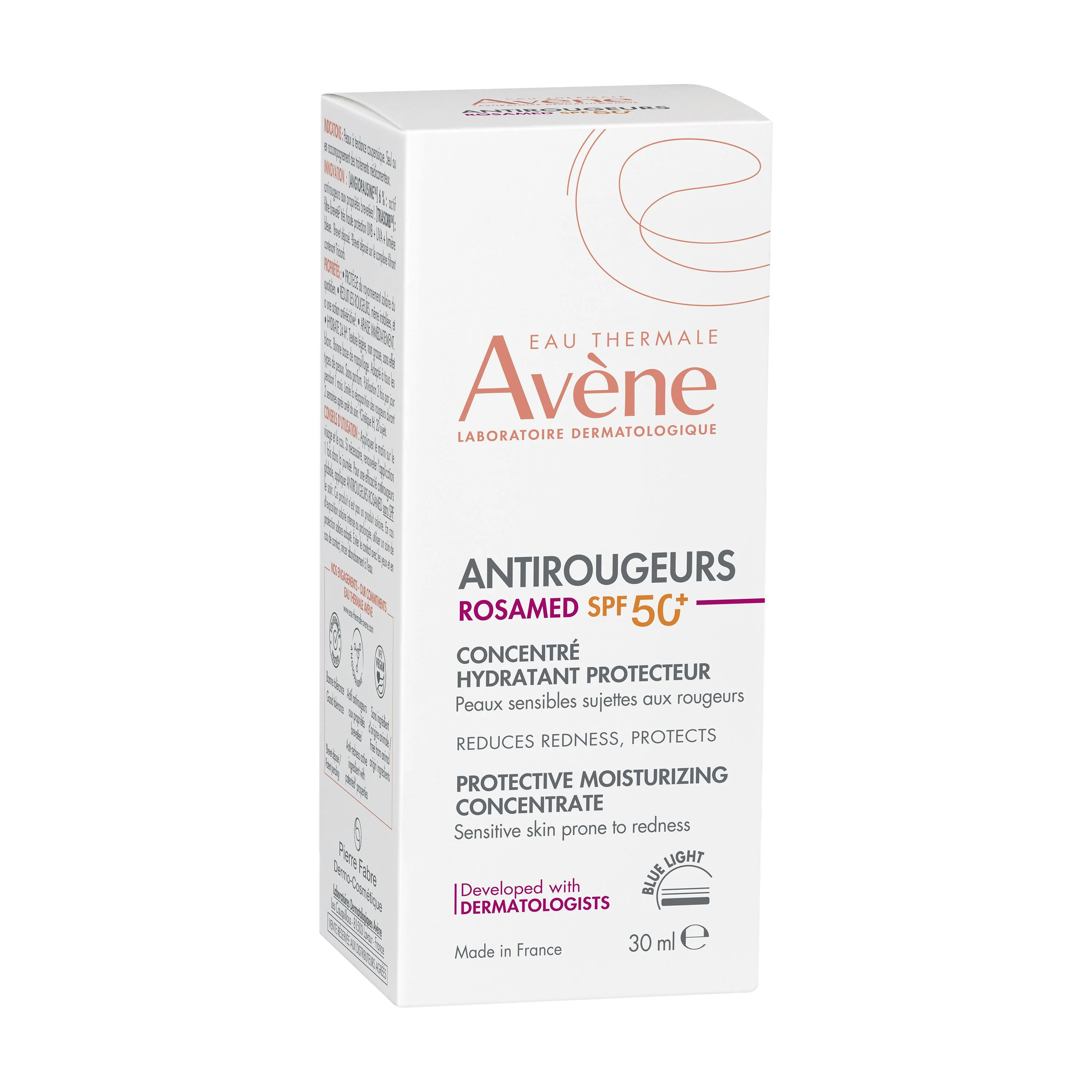 AVENE ANTIROUGEURS ROSAMED Koncentrát SPF 50+