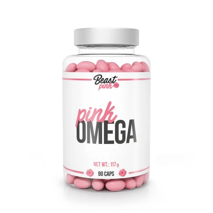 Gymbeam beastpink pink omega beastpink 90cps