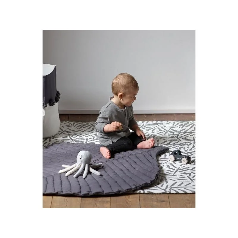 TODDLEKIND - Organic Leaf Mat Hracia deka Anchor 