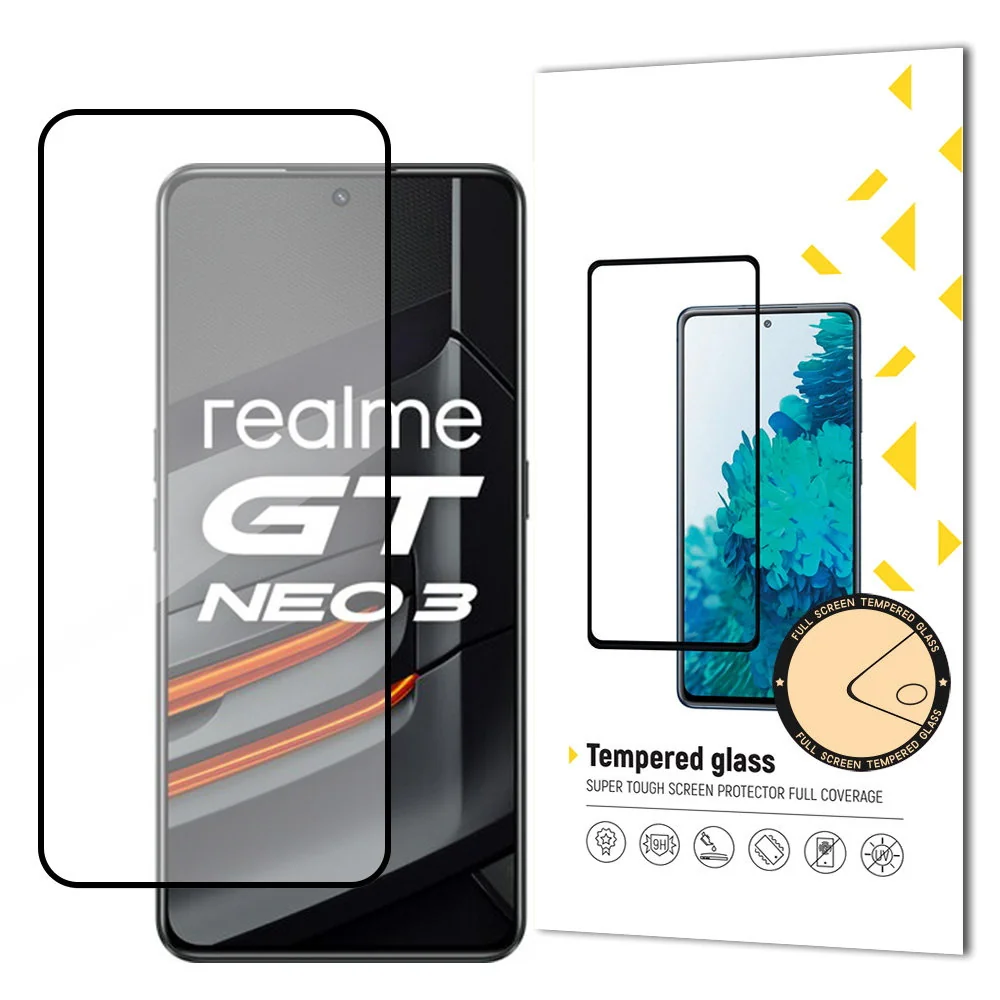 MG Full Glue ochranné sklo na Realme GT Neo 3, čierne 