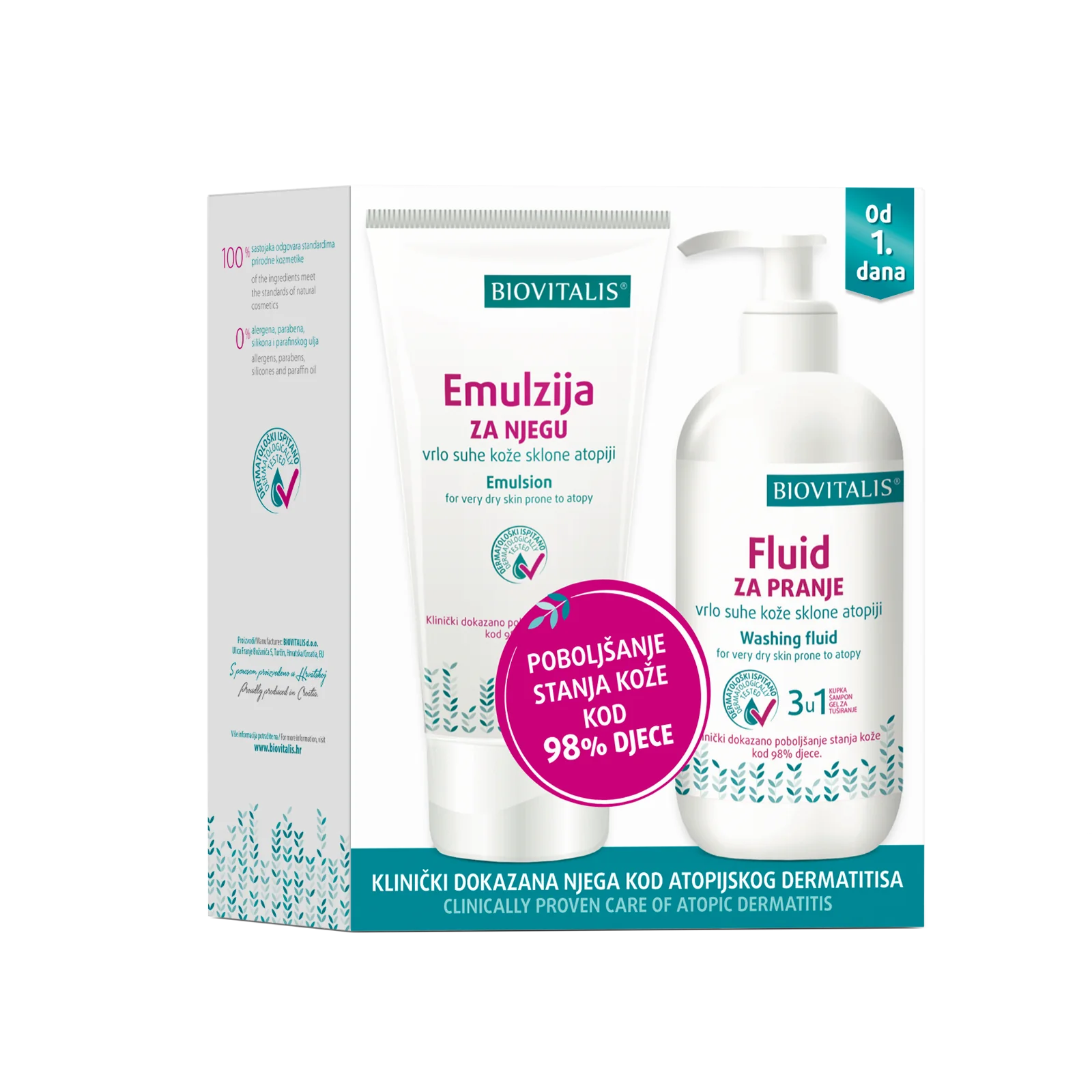 BIOVITALIS® SET 2v1 EMULZIA a FLUID