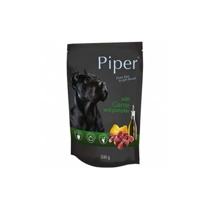 Kapsička pre psa Piper s divinou a tekvicou 0,5 kg