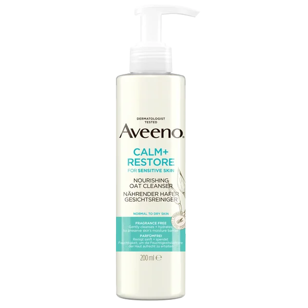 AVEENO® Calm+Restore Čistiací pleťový gél s ovsom