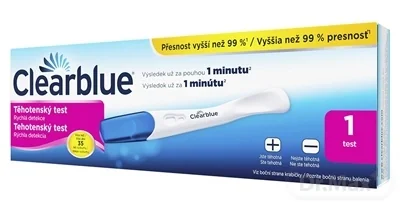 Tehotenský test Clearblue Rýchla detekcia