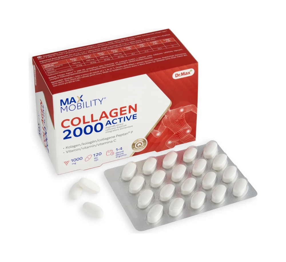 Dr. Max Collagen Active 2000 1×120 tbl, kolagén