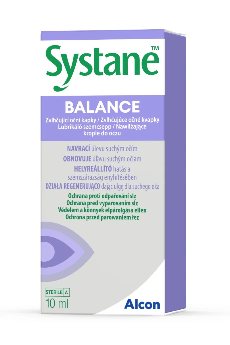 Systane BALANCE 1×10 ml, kvapky očné