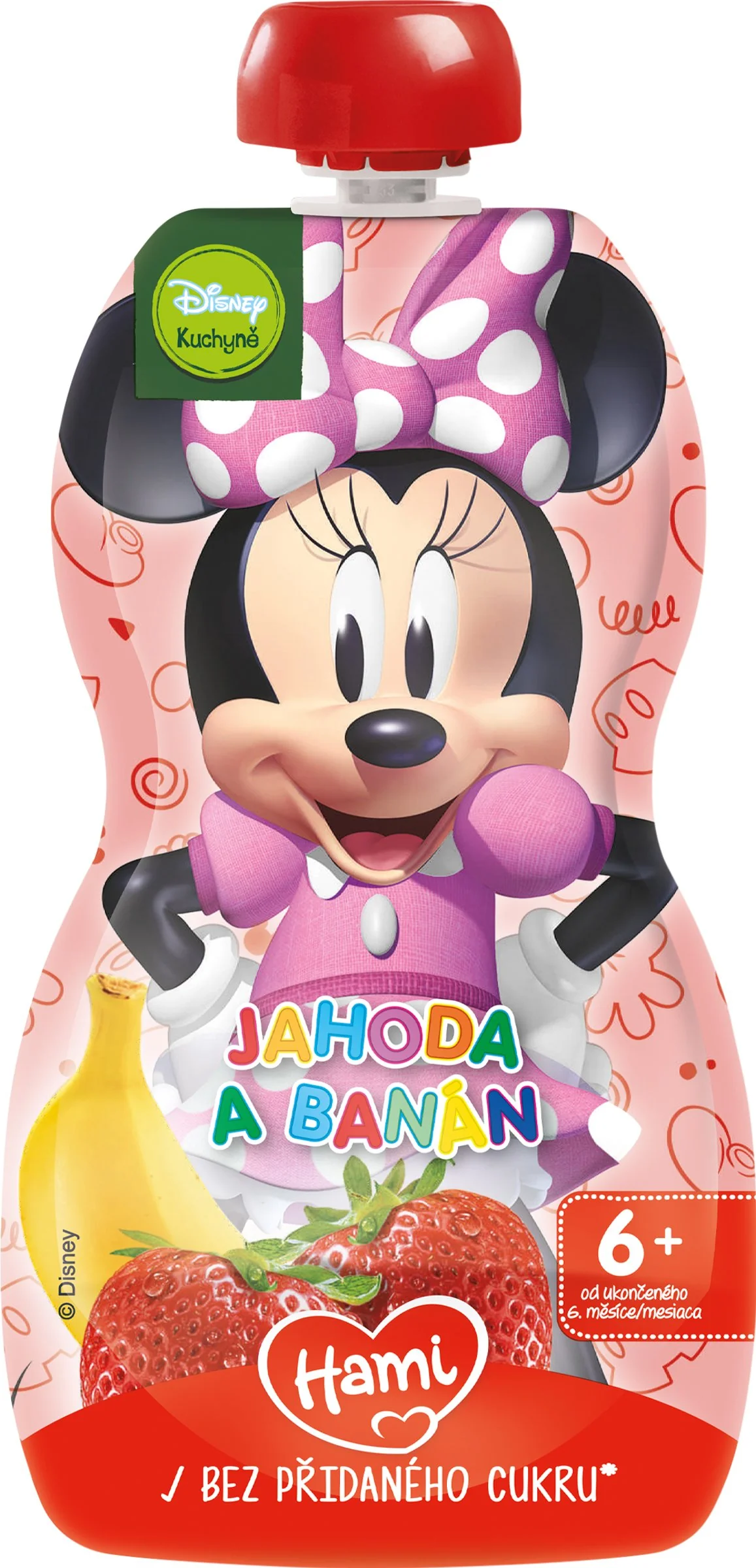 HAMI Disney Minnie kapsička Banán a jahoda