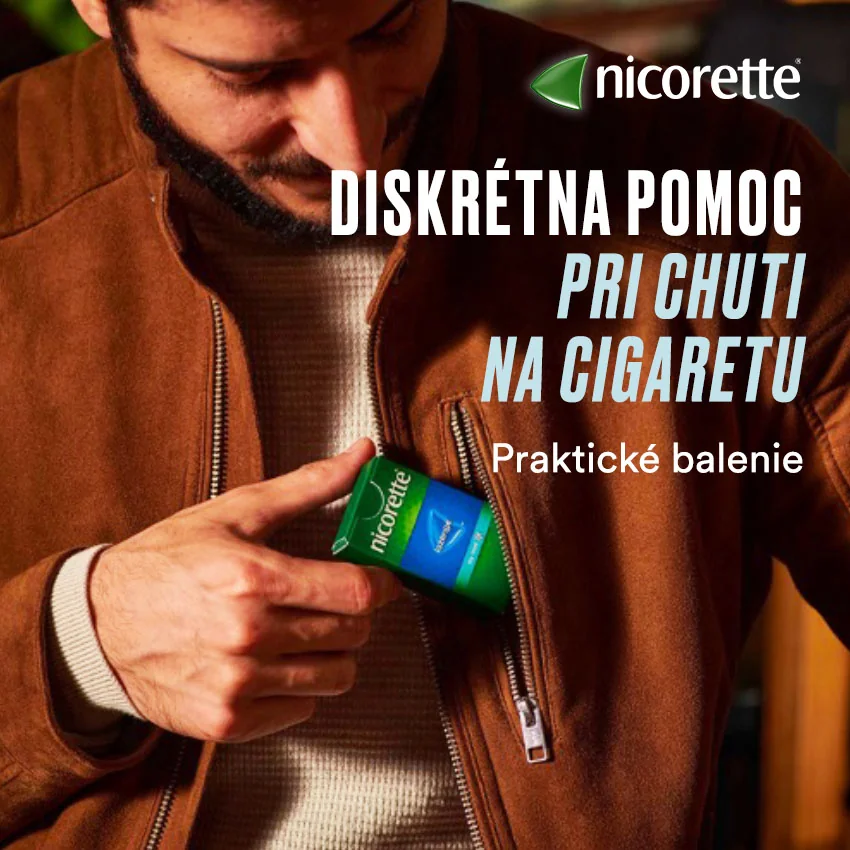 Nicorette® Mint lisované pastilky 4 mg 1×40 ks, lisované pastilky