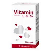 Biomedica Vitamín K2+D3+Q10