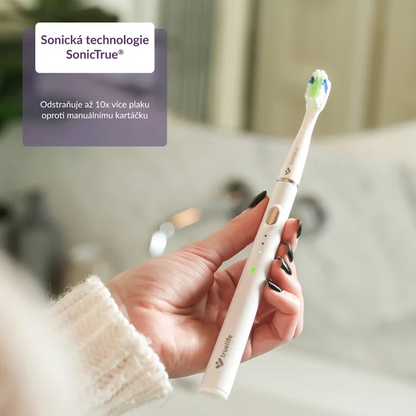 TrueLife SonicBrush Slim20 White 1×1 ks, sonická kefka