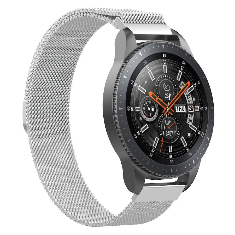 BStrap Milanese remienok na Xiaomi Amazfit Stratos 2/2S/3 silver