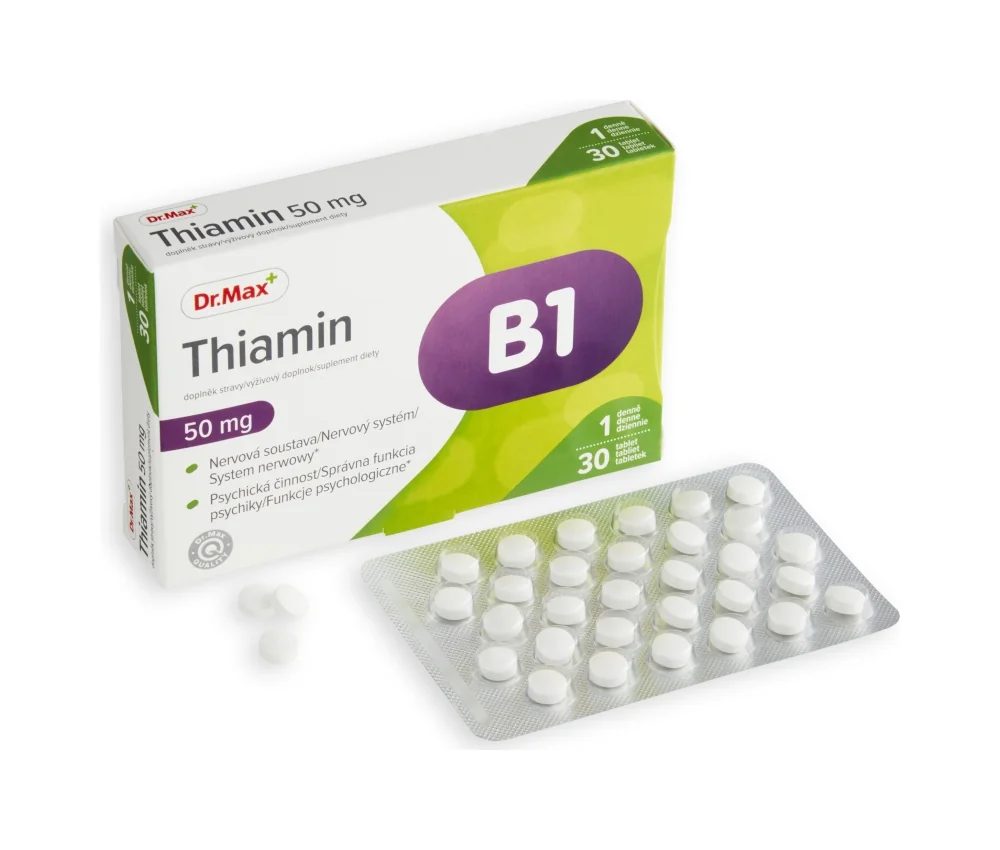 Dr. Max Tiamín 50 mg 30 tabliet