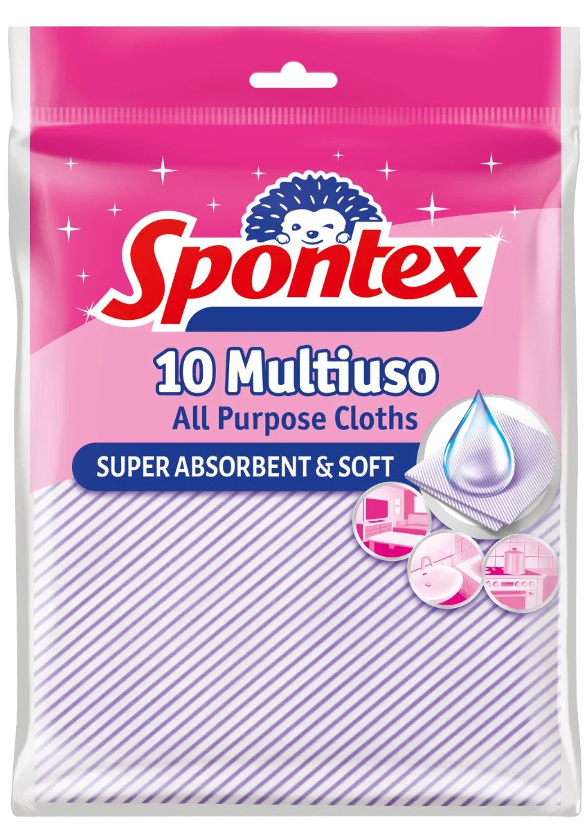 Spontex Multiuso jemná utěrka 7+3