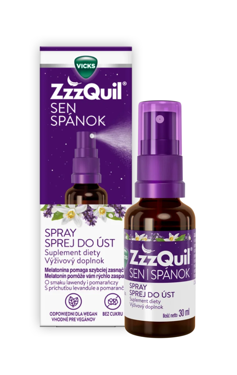 ZzzQuil®SPÁNOK sprej do úst 1×30 ml, výživový doplnok