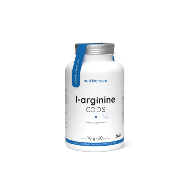 Nutriversum - BASIC - L-Arginine caps 60 kapsúl