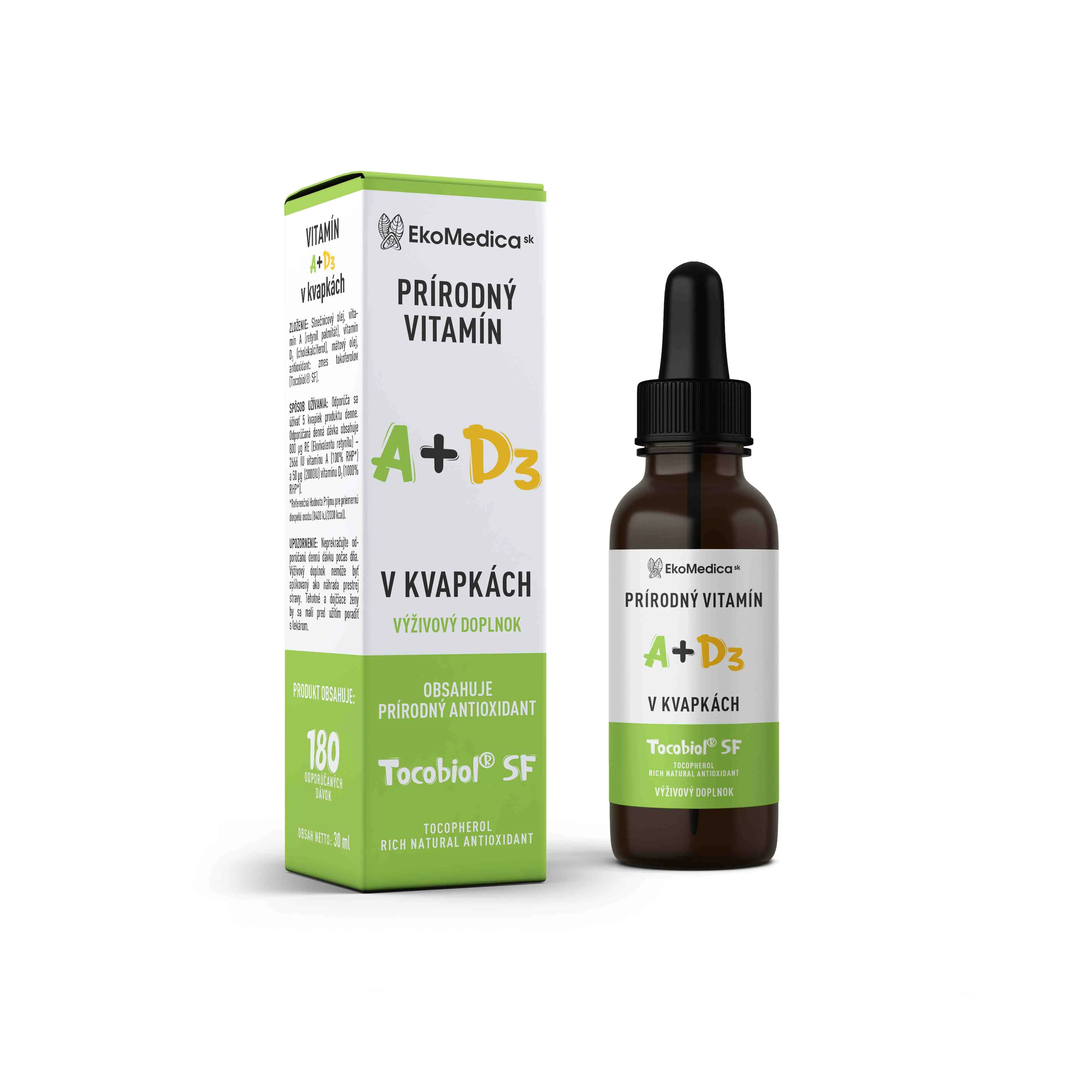 EkoMedica SK - Vitamín D3+A