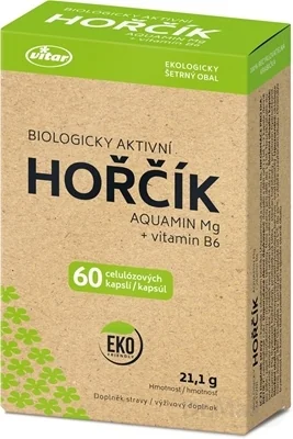 VITAR HORČÍK AQUAMIN Mg + vitamín B6