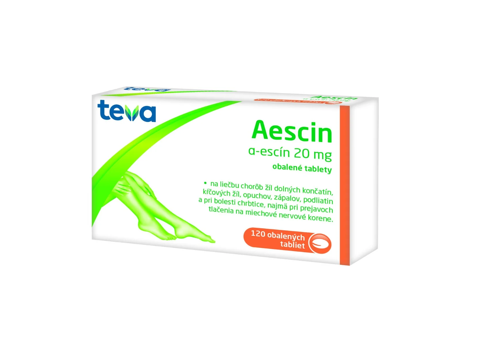 AESCIN, 20 mg 120tbl.