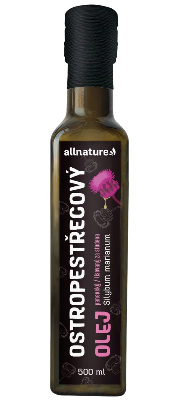 Allnature Ostropestrecovy Olej 500ml