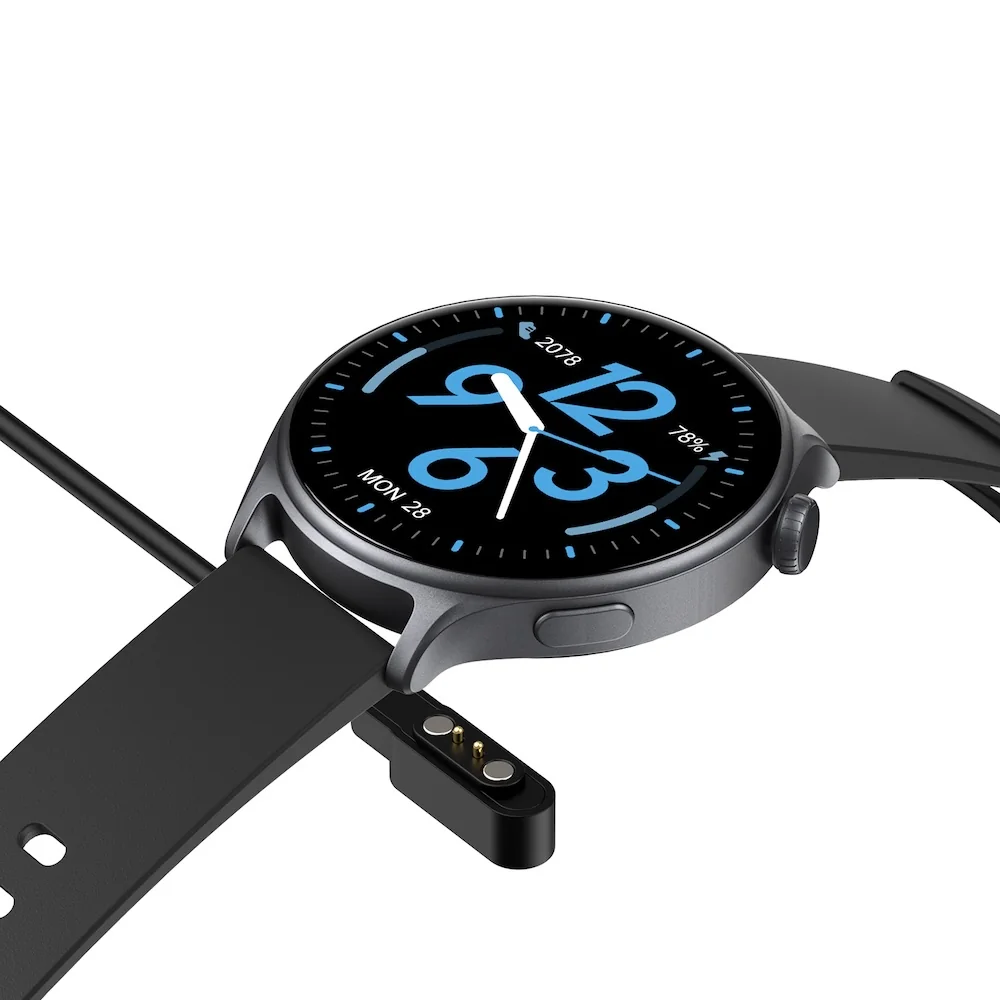 NEOGO Watch GTR2 smart hodinky, čierne 