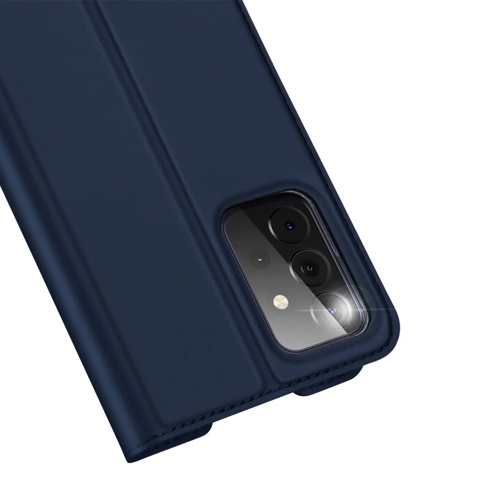 DUX DUCIS Skin Pro knižkové puzdro na Samsung Galaxy A72, modré 