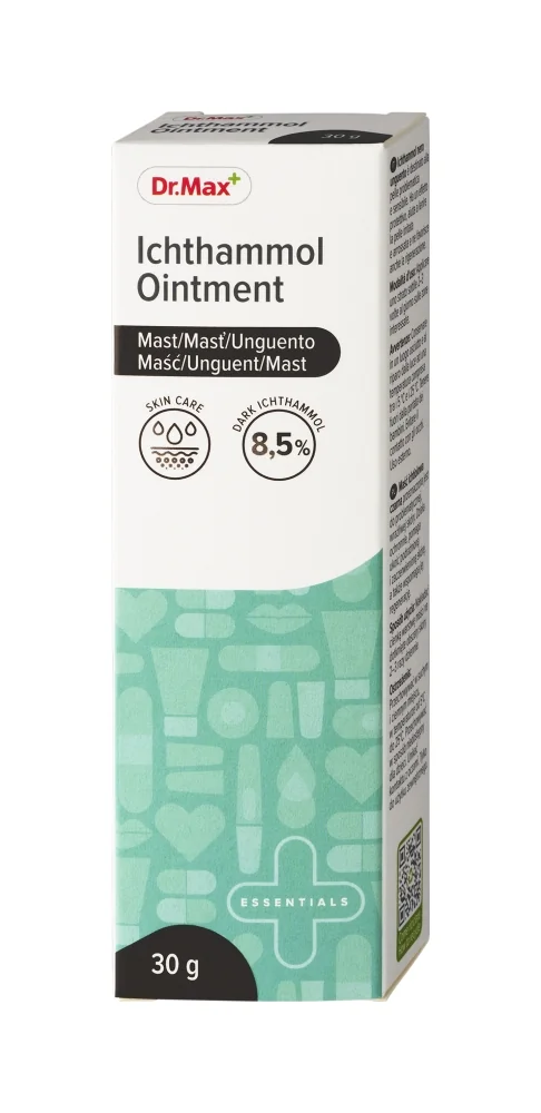 Dr. Max Ichthammol Ointment 1×30 g, masť s čiernym ichtamolom