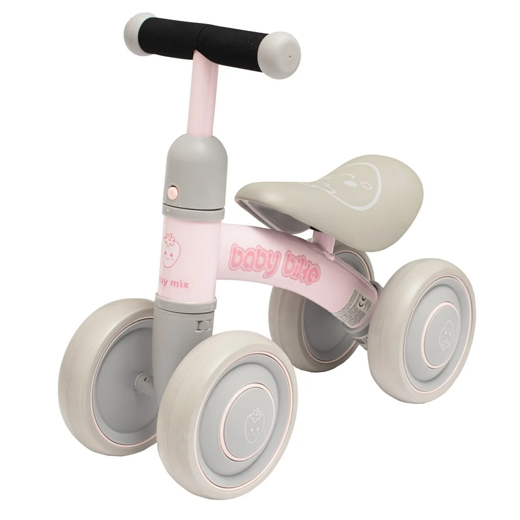 Detské odrážadlo Baby Mix Baby Bike Fruit pink , 20C51007 