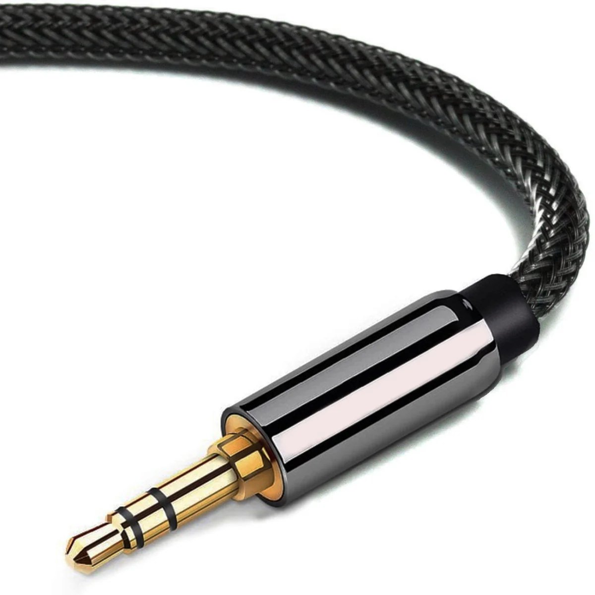 MG audio kábel 3.5mm mini jack M/M 1.5m, čierny 