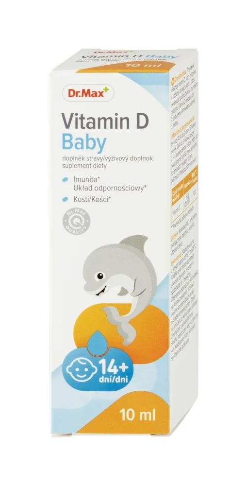 Dr. Max Vitamin D Baby 1×10 ml, výživový doplnok