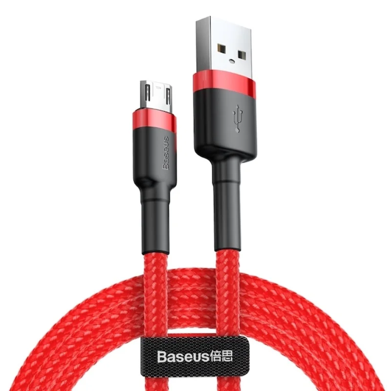 Baseus Cafule kábel USB / micro USB QC 3.0 1m, červený 